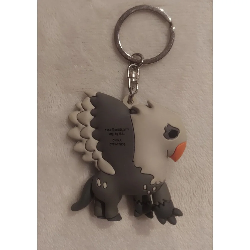 Harry Potter Warner Brothers 3-Piece Keychain Set Dobby Hedwig Buckbeak